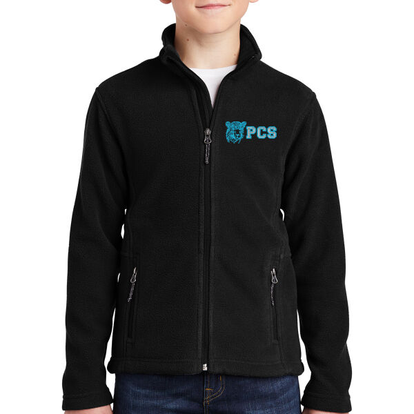 Port Authority Youth Value Fleece Jacket - Embroidered Logo Thumbnail